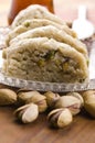 Homemade Halvah with Pistachio