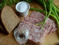 Homemade headcheese or brawn