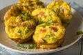 Homemade Healthy Breakfast Egg Muffins Royalty Free Stock Photo