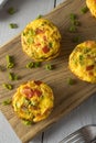 Homemade Healthy Breakfast Egg Muffins Royalty Free Stock Photo