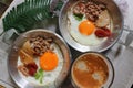 Homemade healthy breakfast plate. Royalty Free Stock Photo