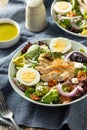 Homemade Healthy Green Goddess Salad