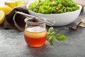 Homemade healthy salad dressing