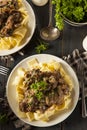 Homemade Hearty Beef Stroganoff