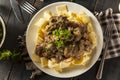 Homemade Hearty Beef Stroganoff