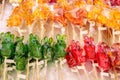 Homemade holiday lollipops Royalty Free Stock Photo