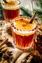 Homemade Hot Buttered Rum Royalty Free Stock Photo