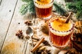 Homemade Hot Buttered Rum Royalty Free Stock Photo