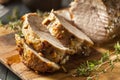 Homemade Hot Pork Tenderloin Royalty Free Stock Photo