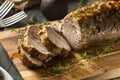 Homemade Hot Pork Tenderloin Royalty Free Stock Photo