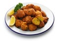 Homemade hush puppies Royalty Free Stock Photo