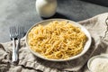 Homemade Italian Cacio E Pepe Pasta Royalty Free Stock Photo