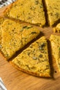 Homemade Italian Chickpea Socca Flatbread Royalty Free Stock Photo