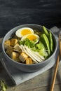 Homemade Japanese Vegan Tofu Ramen Noodles