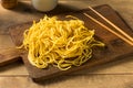 Homemade Japanese Yakisoba Egg Noodles