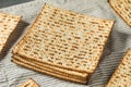 Homemade Jewish Matzah Flat Bread