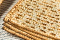 Homemade Jewish Matzah Flat Bread