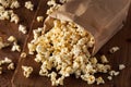 Homemade Kettle Corn Popcorn Royalty Free Stock Photo