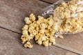 Homemade Kettle Corn Popcorn in a Bag