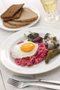 Homemade labskaus, Northern Germany cuisine Royalty Free Stock Photo