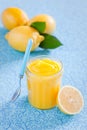 Homemade lemon curd Royalty Free Stock Photo