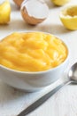 Homemade Lemon Curd Royalty Free Stock Photo