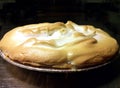 Homemade lemon meringue pie Royalty Free Stock Photo