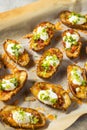 Homemade Loaded Crispy Potato Skins