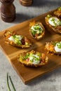 Homemade Loaded Crispy Potato Skins