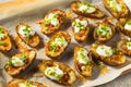 Homemade Loaded Crispy Potato Skins