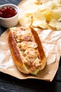 homemade lobster roll