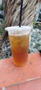 homemade local sweet iced tea Royalty Free Stock Photo