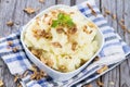 Homemade Mashed Potatoes Royalty Free Stock Photo