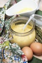 Homemade mayonnaise