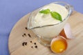 Homemade mayonnaise