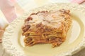 Homemade Meat Lasagna Royalty Free Stock Photo