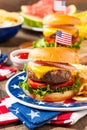 Homemade Memorial Day Hamburger Picnic