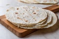 Homemade Mexican Tortillas for Tostada