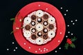 Homemade Mince Pies for Christmas Royalty Free Stock Photo