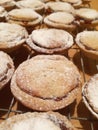 Homemade mince pies Royalty Free Stock Photo