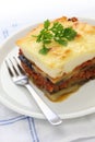 Homemade moussaka