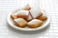 Homemade new orleans beignet Royalty Free Stock Photo