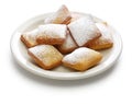 Homemade new orleans beignet Royalty Free Stock Photo