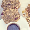 Homemade Oatmeal cookie Royalty Free Stock Photo