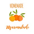 Homemade Orange Marmalade Jam Label Template