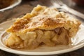 Homemade Organic Apple Pie Dessert Royalty Free Stock Photo