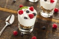 Homemade Organic Fresh Fruit Parfait Royalty Free Stock Photo
