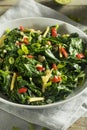 Homemade Organic Green Collard Greens Royalty Free Stock Photo