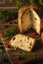 Homemade Panettone Fruit Cake