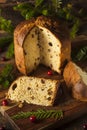 Homemade Panettone Fruit Cake